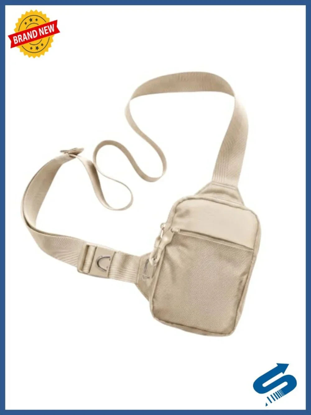 Anti-Theft RFID Blocking Crossbody Sling Bag Nylon